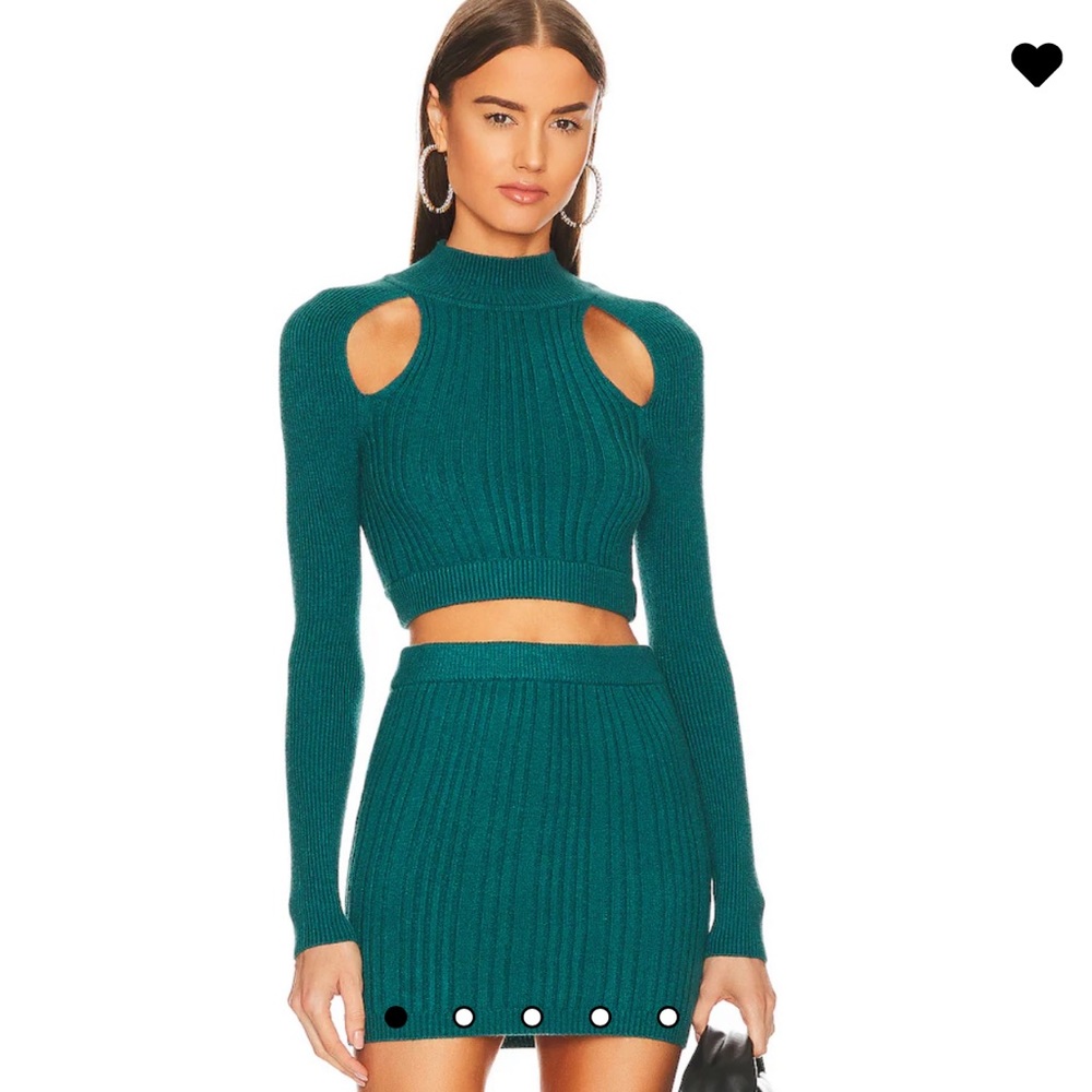 x REVOLVE Nadra Mini Skirt & TOP in Deep Teal
Michael Costello